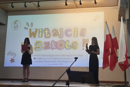 Uroczyste rozpoczęcie roku szkolnego